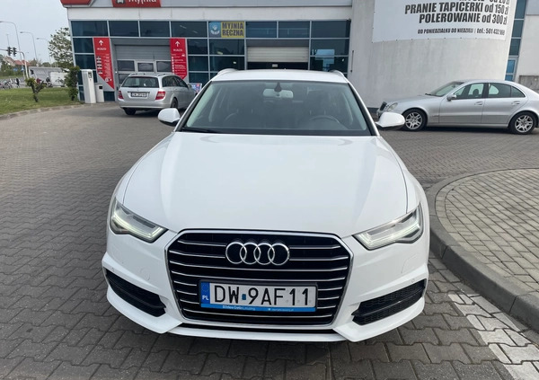 Audi A6 cena 93500 przebieg: 200000, rok produkcji 2018 z Wrocław małe 191